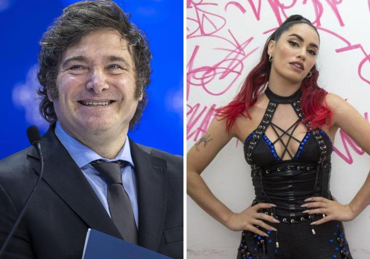 Javier Milei llama parásito a Lali Espósito y ella responde con clase